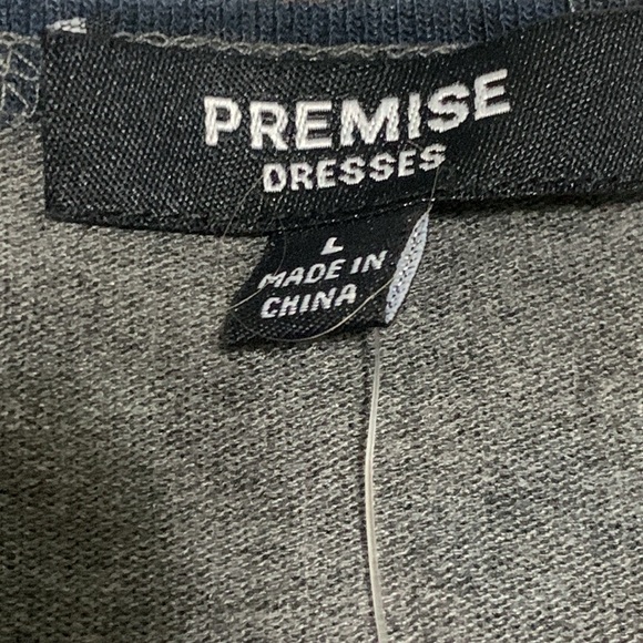 Women’s Premise Boatneck Multi Color Dress Size Large NEW WITH TAGS - Picture 7 of 8